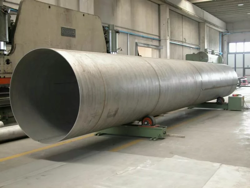 Нержавеющая труба 820x8 мм 12Х18Н10Т ТУ 1381-001-17454136-2013